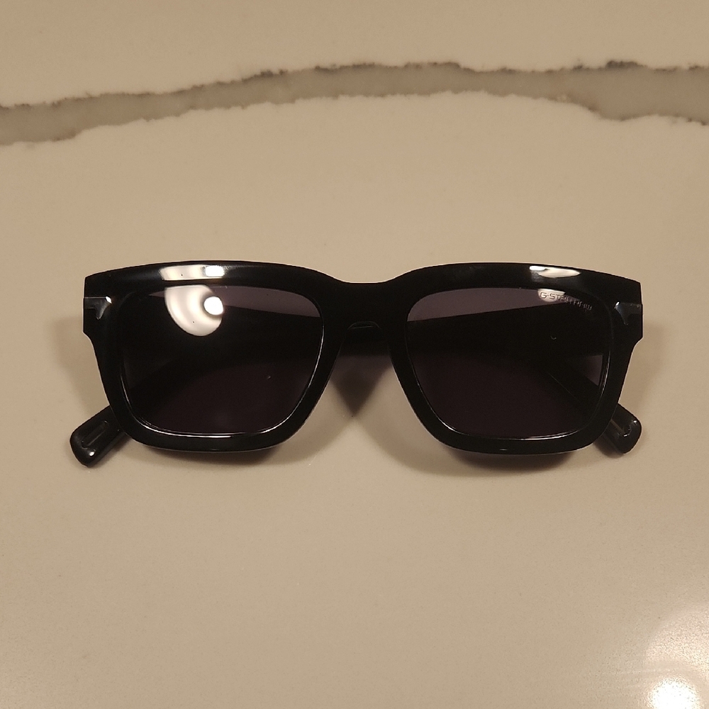 G-Star Black Fat Dexter Rectangular Sunglasses (U… - image 5